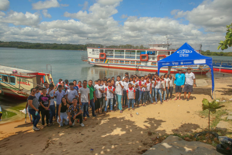 Ação de monitoramento do rio São Francisco leva sustentabilidade a estudantes de Penedo