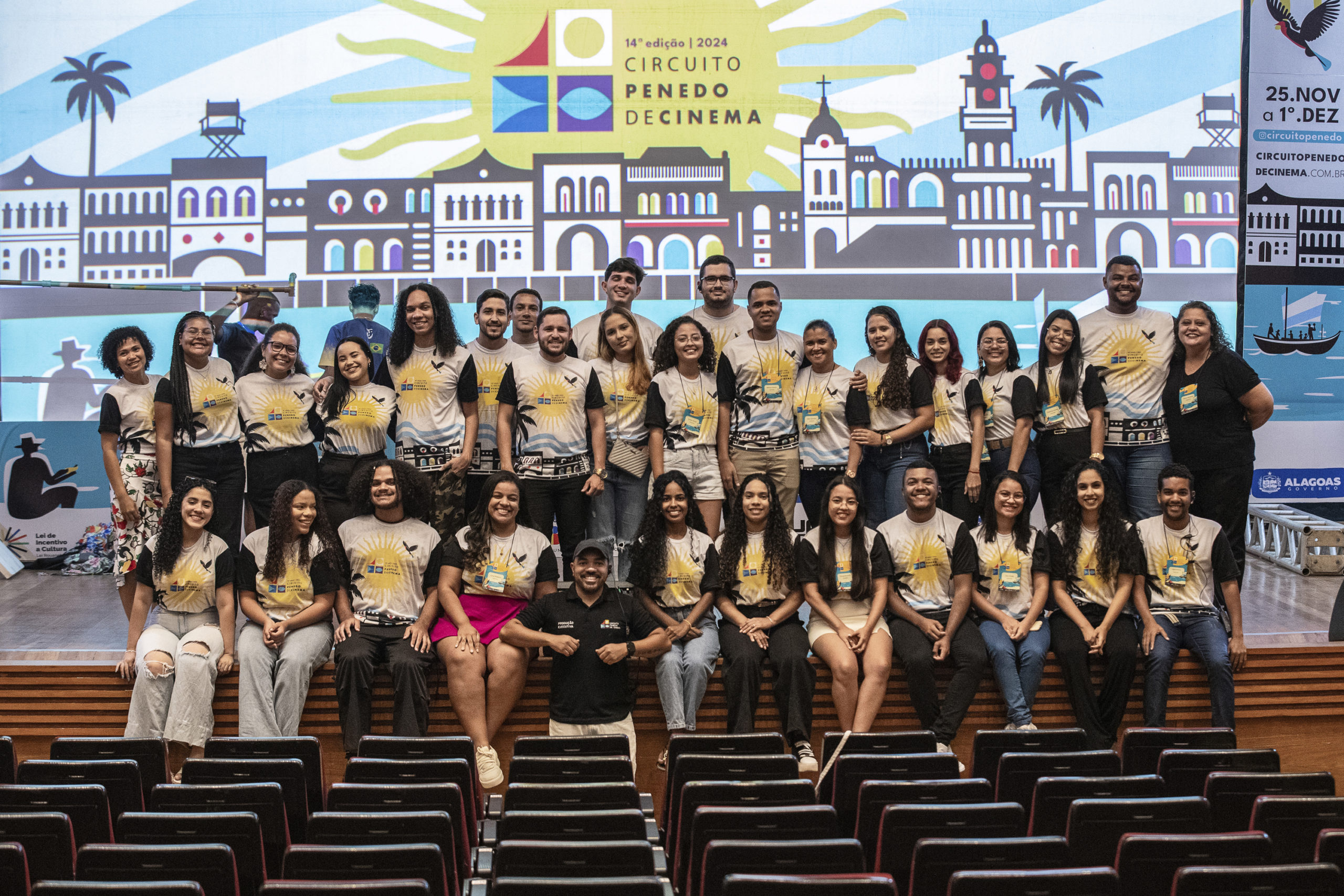 Estudantes da Ufal se destacam como monitores na 14ª edição do Circuito Penedo de Cinema
